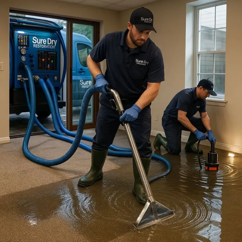 Water Extraction and Removal process in Booneville, KY